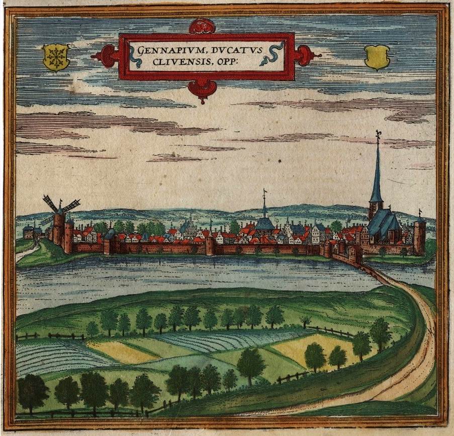 Eerste afbeelding van Gennep 1575